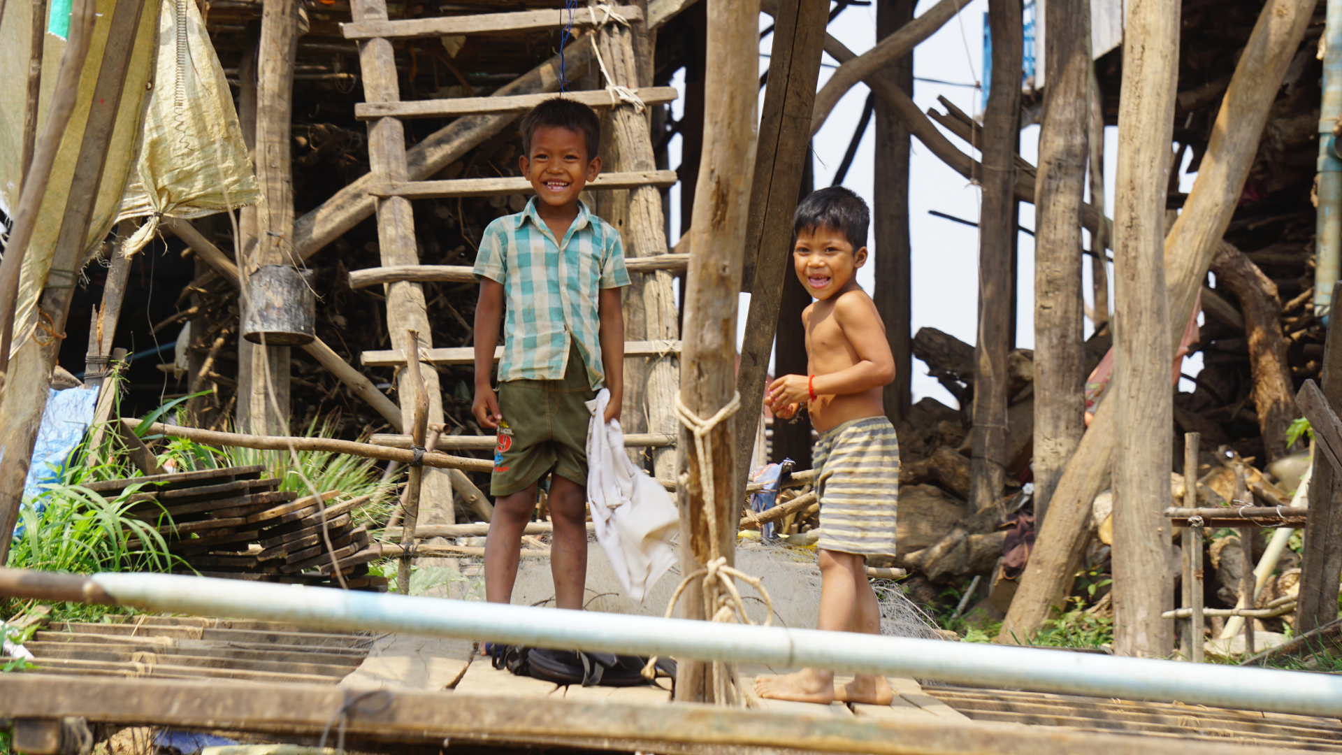 Enfants au Cambodge